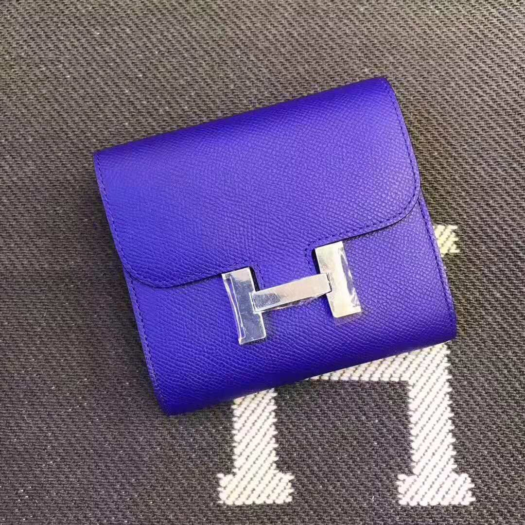 HERMES Constance 13 Violet Epsom Shw