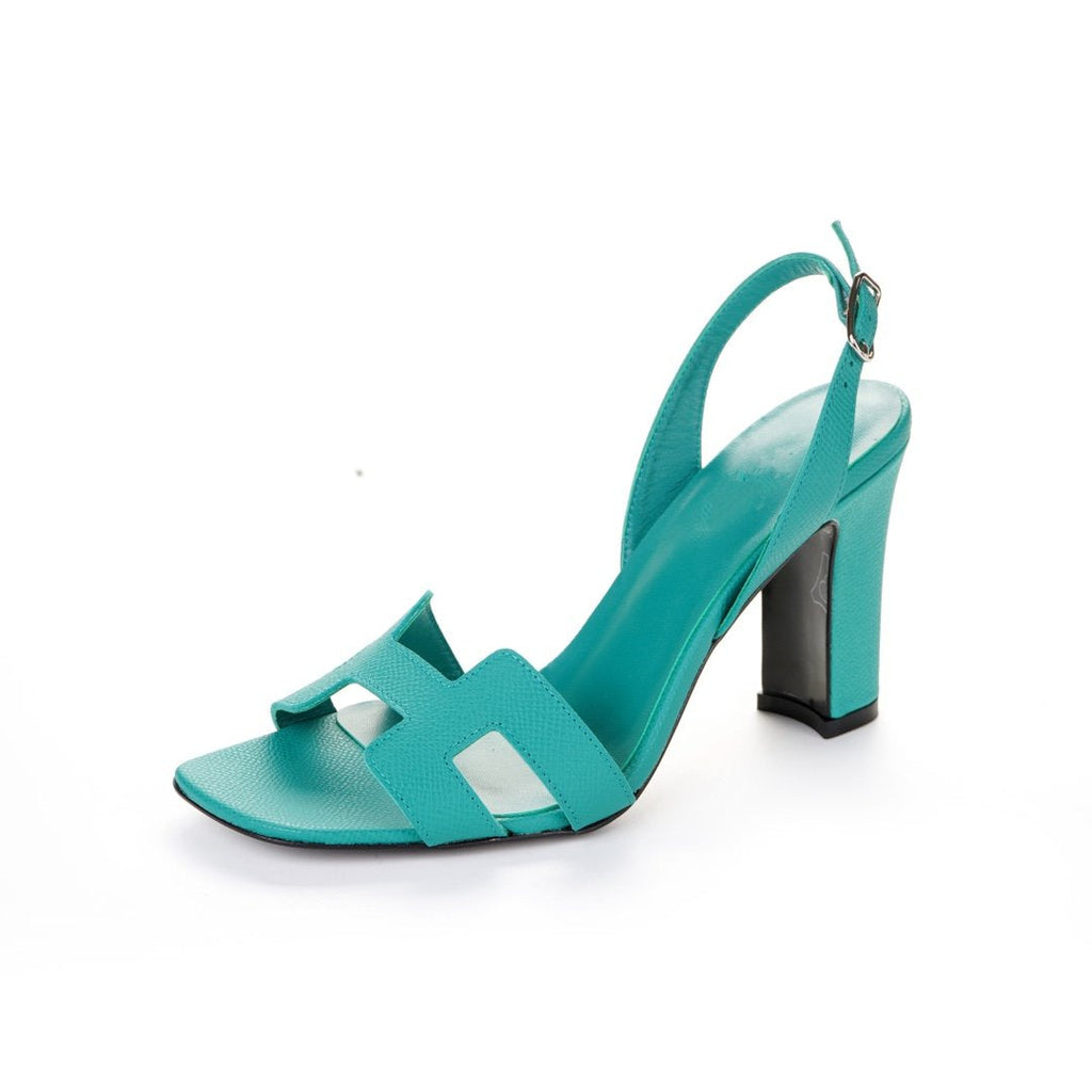 HERMES Slingback Sandal Eternite 95 Sky
