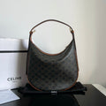 CELINE TRIOMPHE 31 BLACK PATTERN CALFSKIN