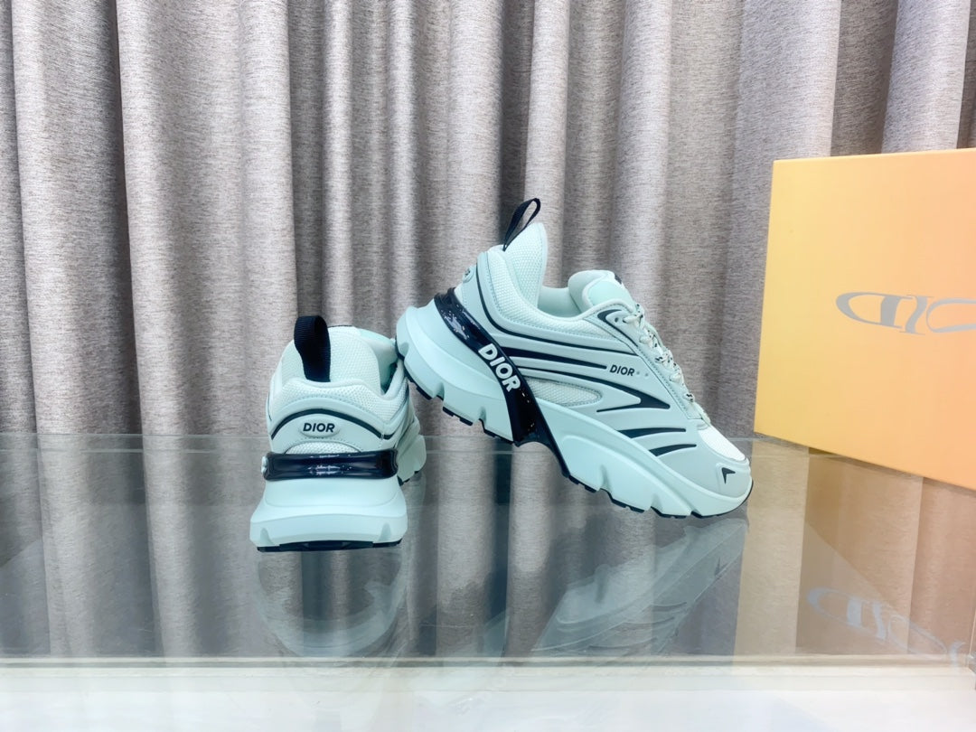 DIOR B44 BLADE SNEAKER POWDER BLUE TECHNICAL MESH AND TECHNICAL FABRIC