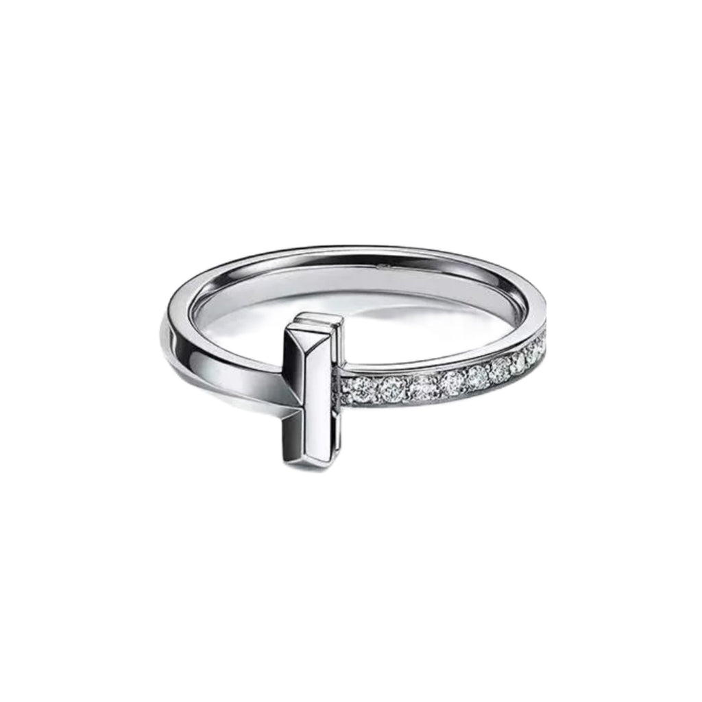 18K Tiffany T1 Diamond Ring