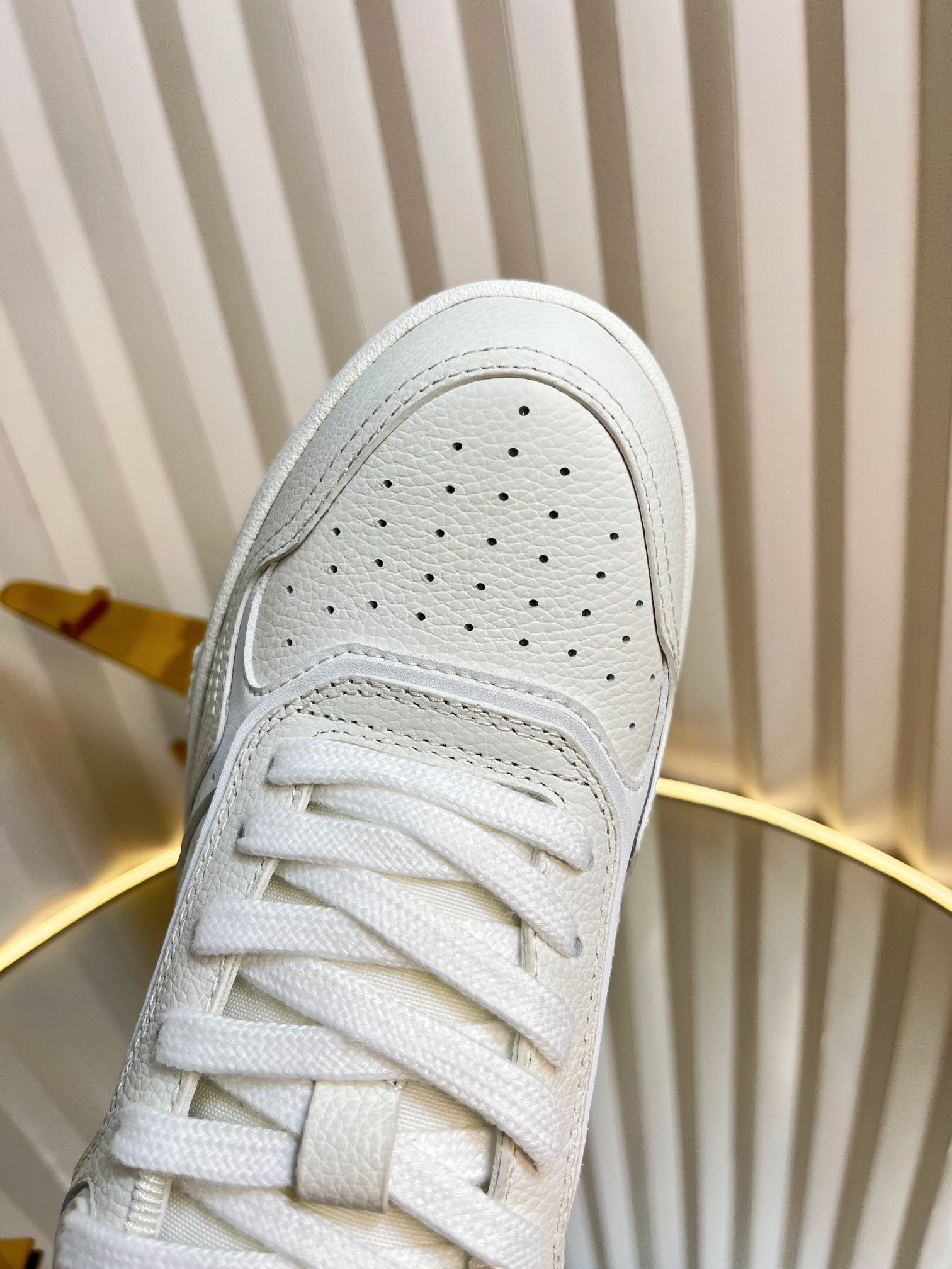 DIOR B27 LOW-TOP SNEAKER WHITE SMOOTH CALFSKIN