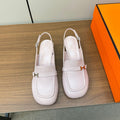 HERMES Infinie 50 pump light pink